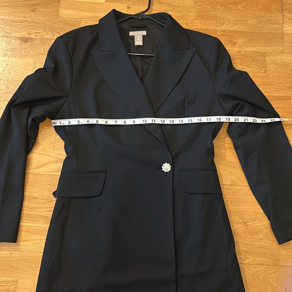 NWOT Rhinestone Button Jacket Dress - Picture 5 of 8